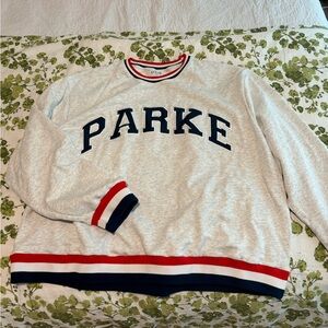 Parke vintage variety crewneck. Size XXL. No longer sold. Brand new condition!!